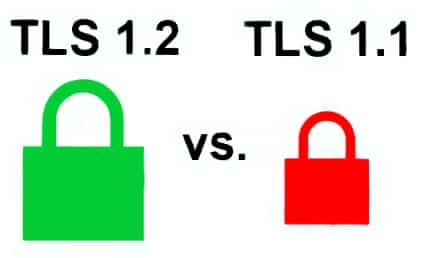 TLS 1.1 VS TLS 1.2
