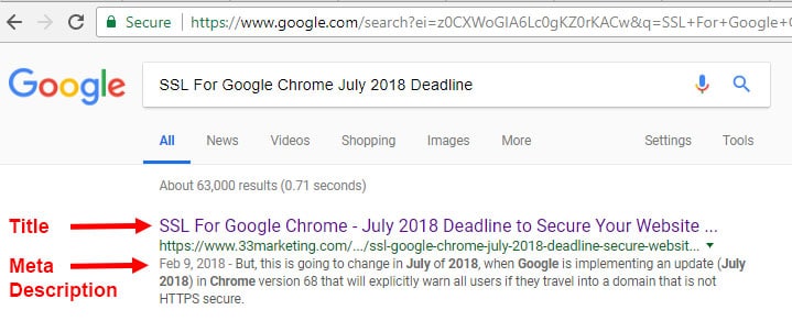 Meta s Title Meta Description Lengths Google Seo Calinetworks