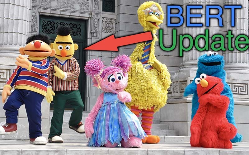 Sesame Street characters including Big Bert