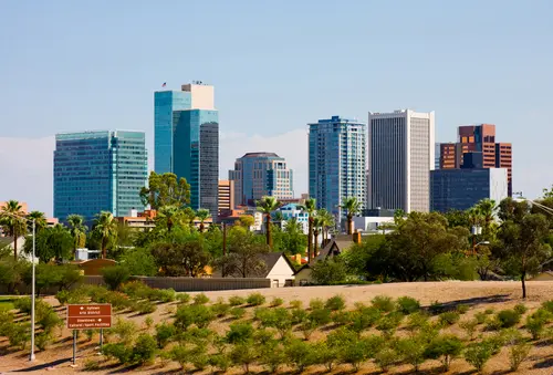 Phoenix City Skyline