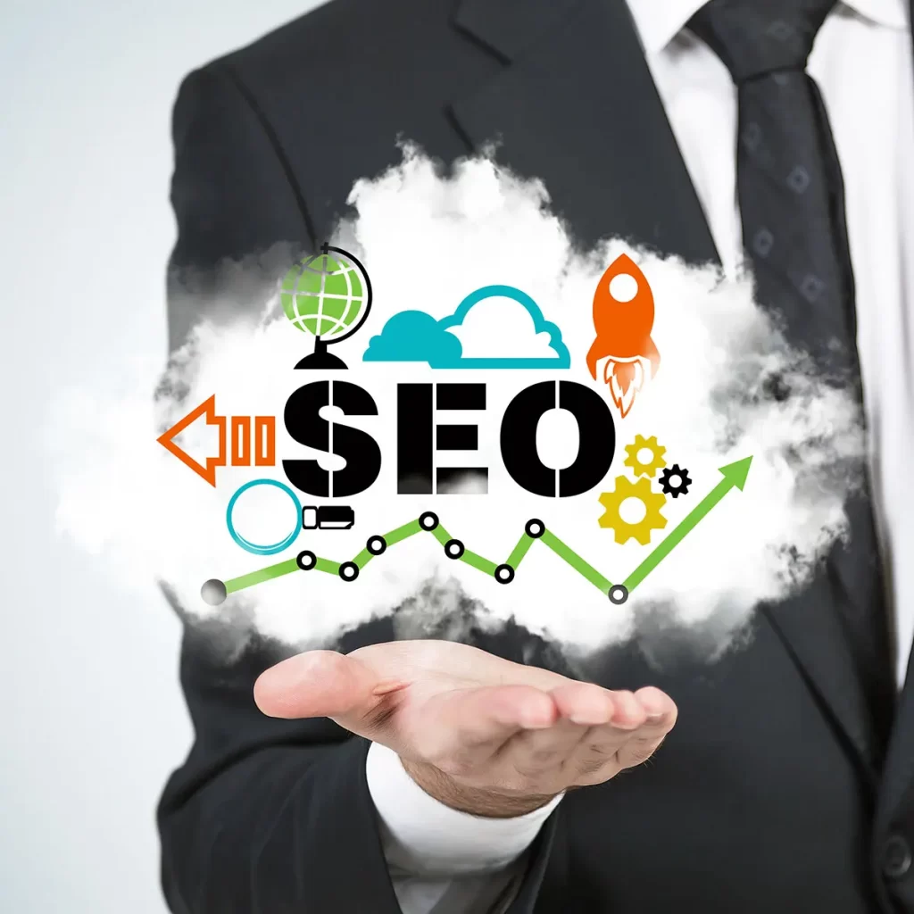 Person Presenting SEO