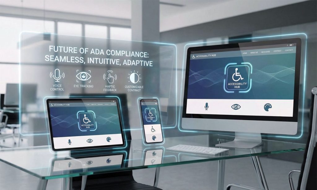 ada website compliance on all electronic devices for desktop, tablet, mobile